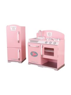 Pink Retro Kitchen & Refrigerator by KidKraft