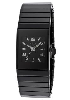 Rado R21348192  Watches,Womens Black Dial Black High Tech Ceramic & Stainless Steel, Luxury Rado Quartz Watches
