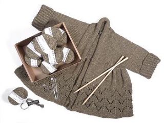 alice cardi knitting kit by keep & share