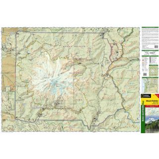 National Geographic Maps Trails Illustrated Map Mount Rainier National