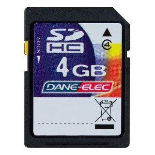 Dane Elec 4GB Class 4 SDHC Memory Card Computers & Accessories