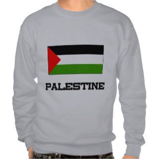 Palestine Flag Pull Over Sweatshirts