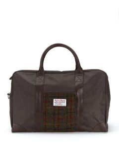 Harris Tweed Nylon Duffle Bag by The British Belt Company