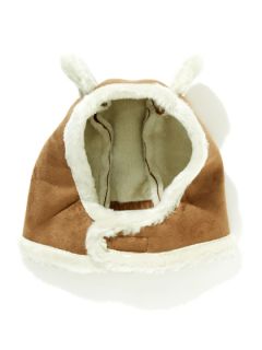 Faux Shearling Bear Hat by Egg