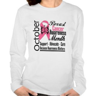 October Commemorate Breast Cancer Awareness Month T shirts