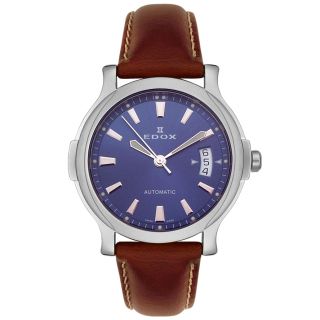 EDOX 80056.3.BUIN  Watches,Mens Automatic Swiss Automatic Stainless Steel, Casual EDOX Automatic Watches