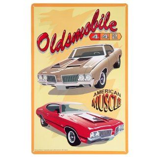 Shop Oldsmobile 442 Metal Sign at the  Home Dcor Store. Find the latest styles with the lowest prices from Imports