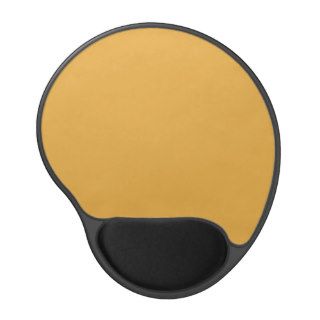Mustard Yellow Color Trend Blank Template Gel Mouse Pad