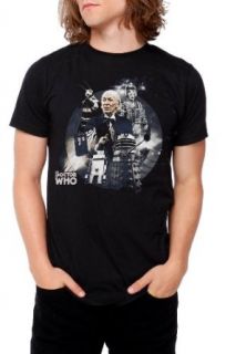 Doctor Who 1st Doctor Slim Fit T Shirt Size  Small at  Mens Clothing store