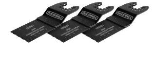 Rockwell RW8935.3 1 3/8 Inch Sonicrafter Precision Wood End Cut Saw Blade with Universal Fit System, 3 Pack    