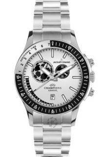 JACQUES LEMANS U 29E  Watches,Mens UEFA Champions League Chronograph U 29E Stainless Steel, Chronograph JACQUES LEMANS Quartz Watches