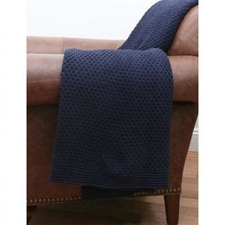 Vern Yip Home Cecily Chenille Jacquard Knit Throw   50" x 60"