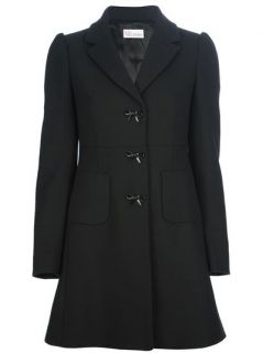 Red Valentino Bow Detail Overcoat
