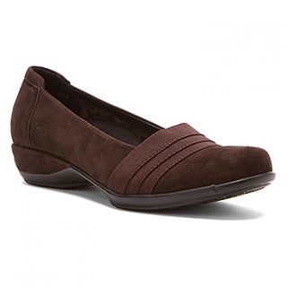 Aetrex Valerie Slip On  Women's   Brown Lamb Suede/Stretch