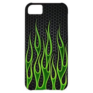 Blue Fire Flame design airbrush car custom cool ho Cover For iPhone 5C