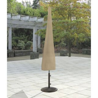 Classic Accessories Patio Umbrella Cover — Tan, Model# 58902  Patio Furniture Covers