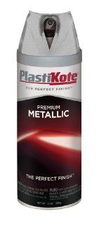 PlastiKote 451 General Purpose Metallic Silver Premium Enamel   12 Oz. Automotive