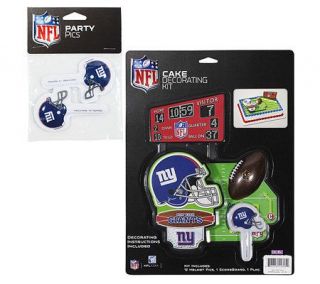 NFL New York Giants Cake Decorating Kit —