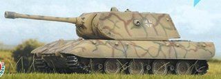 Dragon Models 1144 Scale E 100 Super Heavy Tank, Grassland Camouflage 20026 1 Toys & Games