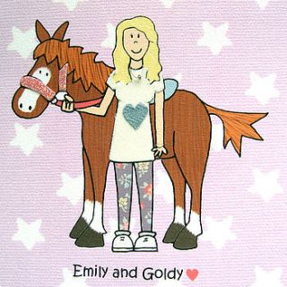 personalised couple or friends picture by delly doodles