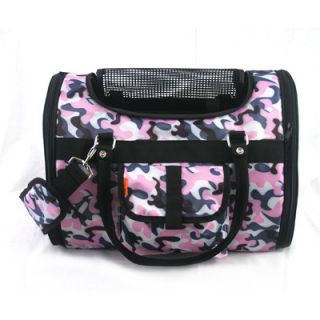 Prefer Pets Pet Carrier in Pink Camouflage