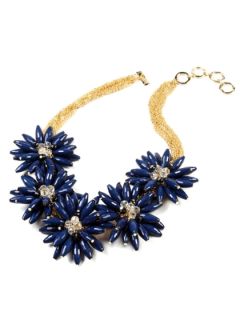 Blue Lapis Botanical Necklace by Amrita Singh