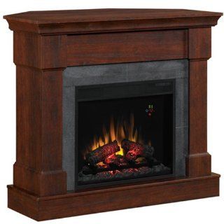 Classic Flame Franklin Fireplace in Brown Cherry   Gel Fuel Fireplaces