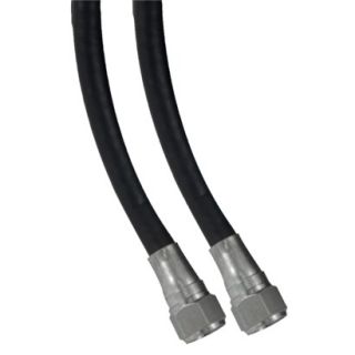 GE 25 ft. Coaxial Cable   Black