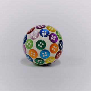 tuti fruiti colorful button resin knob by trinca ferro