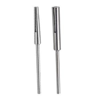 2pc Split Cylinder Mandrels for Sanding Paper   3/32" Shank   Fits Dremel   Power Rotary Tool Accessories  