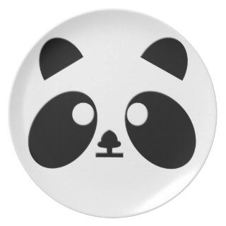 Panda Eyes Art Plate