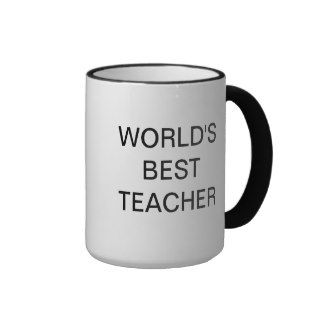 Word's Best Teacher Mug