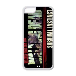 Custom Walking Dead Back Cover Case for iPhone 5C LLCC 478 Cell Phones & Accessories