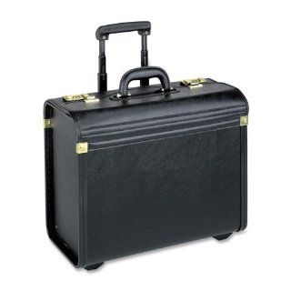 Wholesale CASE of 5   Lorell Oversized Rolling Catalog Case Rolling Laptop Catalog Case, 22"x14"x8", Black Computers & Accessories