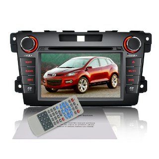 Koolertron For MAZDA CX 7 Indash Car Radio GPS Navigation System AV Receiver with 7" HD Monitor and BT iPod V CDC (Factory Fit, Free Map)  Vehicle Dvd Players 