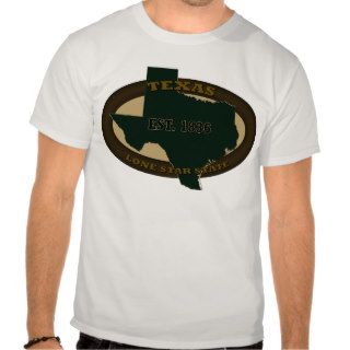 Texas Est 1836 Shirts