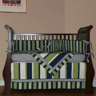 Hoohobbers 4 Piece Crib Bedding, Lacrosse  Crib Bedding Sets  Baby