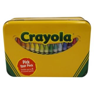 Crayola Tin Crayon Holder   Fits 64 Crayons