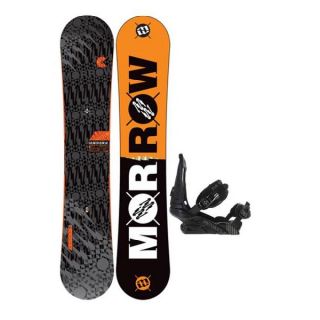 Morrow Clutch Snowboard 155 w/ Forum Republic Snowboard Bindings board binding package 1318