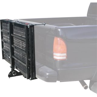 Rage Powersports Hitch-Mounted Folding Cargo Carrier with Ramp — 500-Lb. Capacity, Model# SC500  Receiver Hitch Cargo Carriers