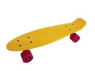 Wave Cruiser Plastic Skateboard by Surge SkateBoards   Green (22.5" x 6")  Sports & Outdoors