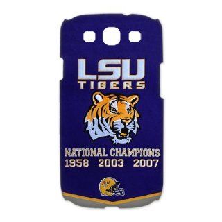 NCAA Lsu Tigers Champions Banner Cases Cover for Samsung Galaxy S3 I9300 Cell Phones & Accessories