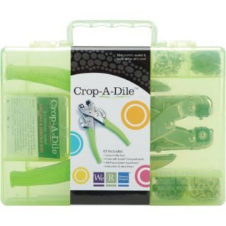 Crop A Dile Eyelet & Punch Kit Lime
