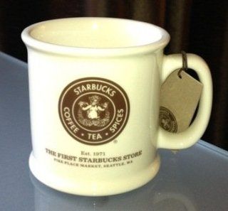Starbucks New Collector Mug From The Starbucks First Store in Seattle's Historic Pike Place Market   Made in USA Grocery & Gourmet Food