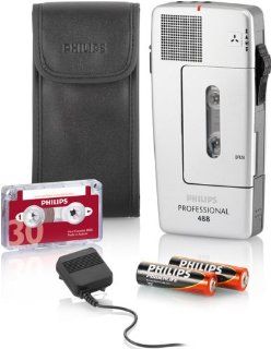 Philips LFH 488 Pocket Memo 488 Portable Mini Cassette Recorder 