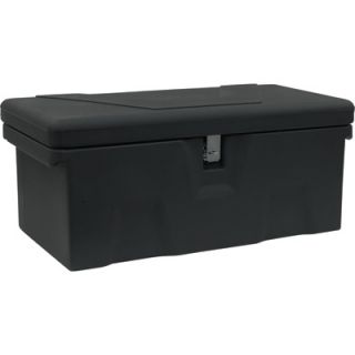 Trailer Star Products Poly Storage Chest Truck Box — Black, 32 1/8in.L x 14 7/8in.W x 13 3/4in.H, Model# 1712230  Jobsite Boxes