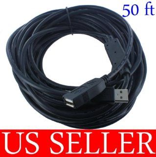 50 FT Hi Speed 480Mbp USB 2.0 Extension Cable with Active Repeater(U2A1 A2 50) Computers & Accessories