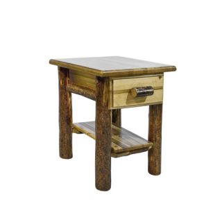 Glacier Country 1 Drawer Nightstand