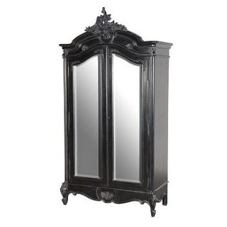 black french double fronted armoire by out there interiors
