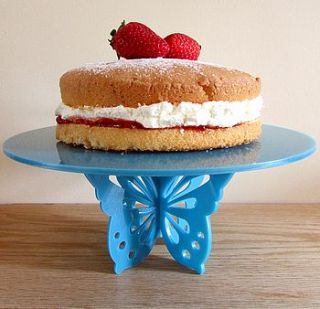 flat pack acrylic butterfly cake stand by flaming imp